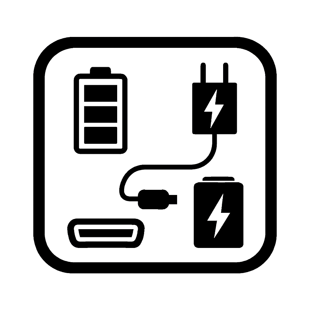 باتری، شارژر و متعلقات